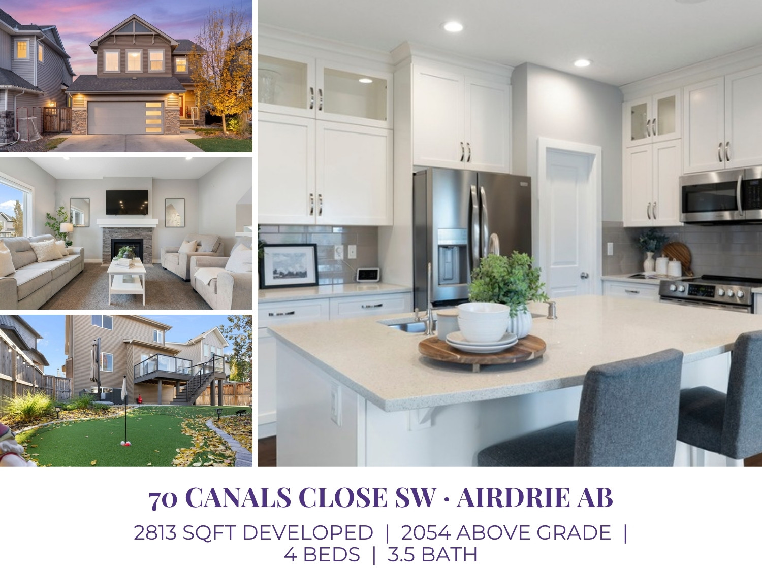 70 Canals Close SW, Canals, Airdrie 70 Canals Close SW, Canals, Airdrie, listed by Tara Molina Real Estate Group