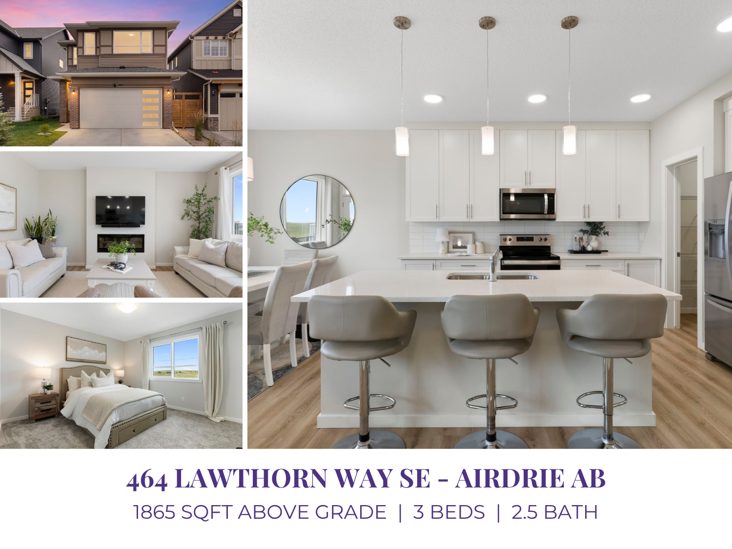 464 Lawthorn Way SE, Lanark Landing, Airdrie 464 Lawthorn Way SE, Lanark Landing, Airdrie, listed by Tara Molina Real Estate Group